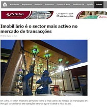 Imobilirio  o sector mais activo no mercado de transaces